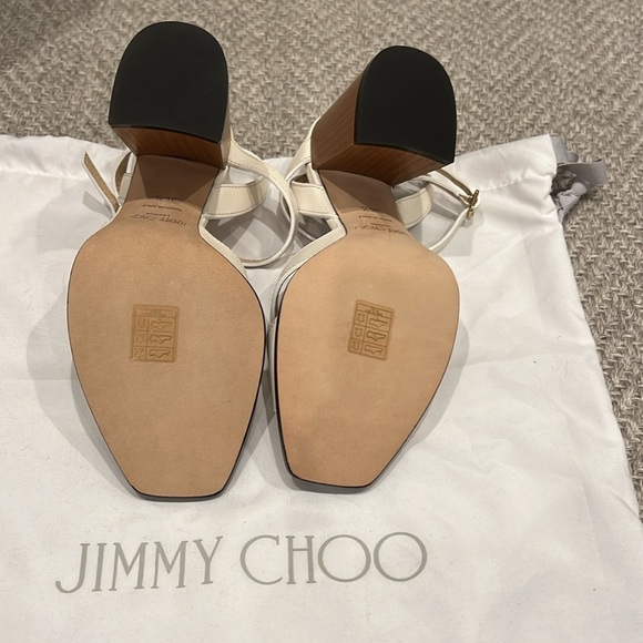Jimmy Choo Joya 85 sandals 36.5 NWOT - Picture 4 of 4